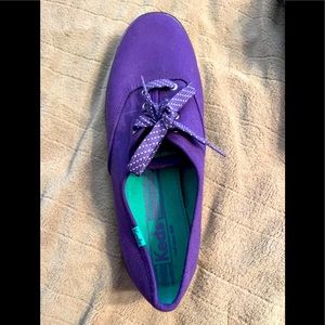 Keds purple sneakers